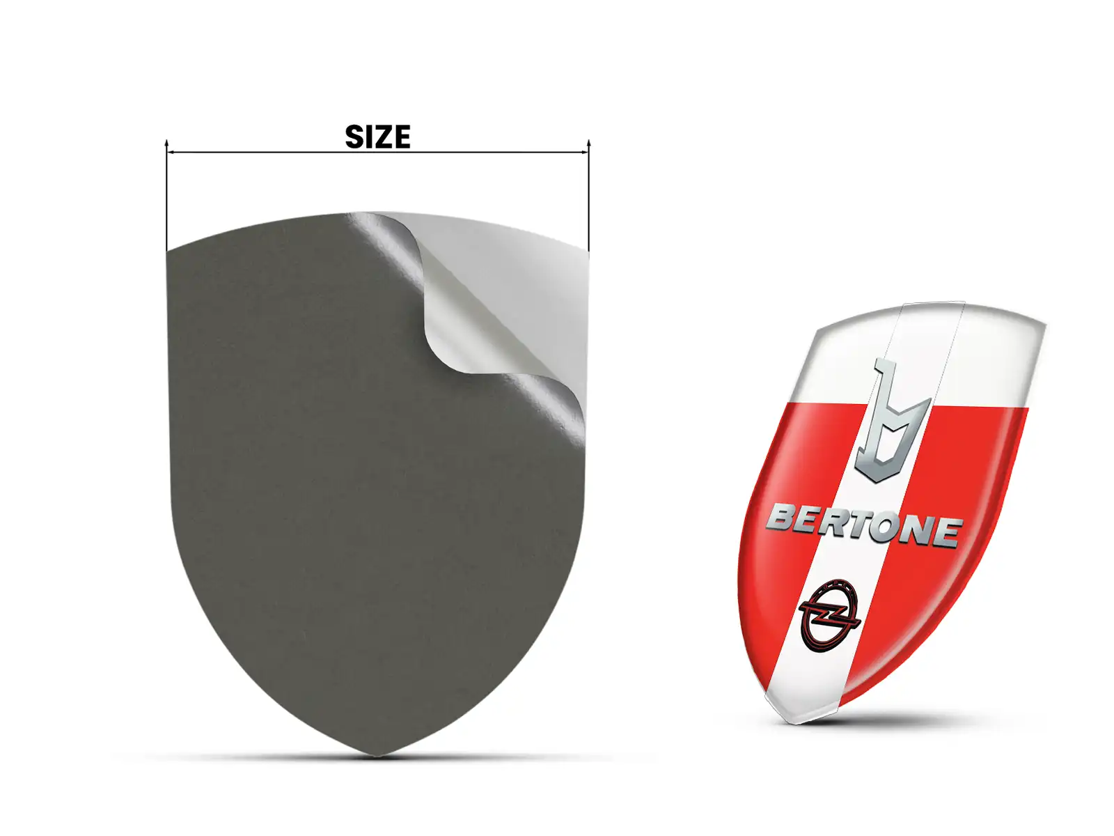 Bertone Parabrisas Personalizados Limitados Estilo Personalizable